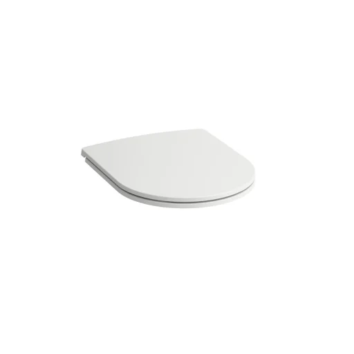Laufen Pro Slim toalettsete m/soft close & quick release, hvit