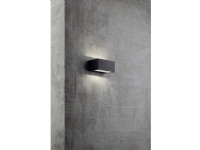 Væglampe Nene Op/Ned LED 6W sort aluminium