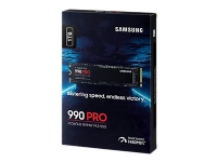 Samsung 990 PRO MZ-V9P1T0BW - SSD - krypteret - 1 TB - intern - M.2 2280 - PCIe 4.0 x4 (NVMe) - 256-bit AES - TCG Opal Encryption 2.0
