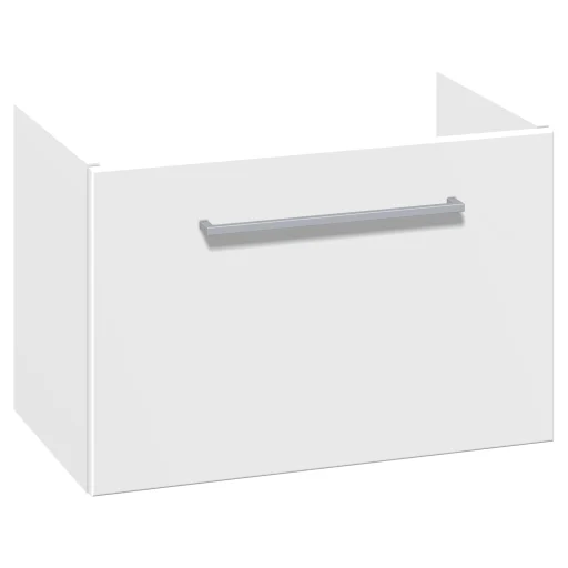 Dansani Mido+ servantskap med 1 skuff, bredde: 60 cm, matt hvit