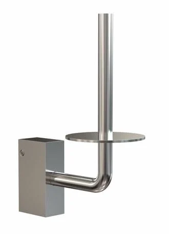 Frost Quadra Reservepapirholder, Rustfritt stål