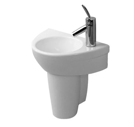 Starck 2 vask 38 cm kranhull høyre med wondergliss