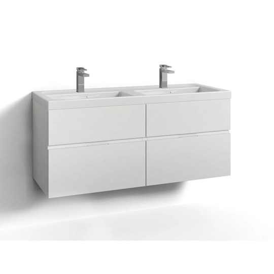 Svedbergs Forma Sans Servantskap 120cm Dobbel / 45cm Hvit Matt