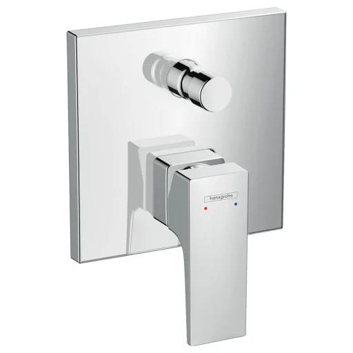HANSGROHE ettgreps blandebatteri 156x156mm indb t/servant/br krom