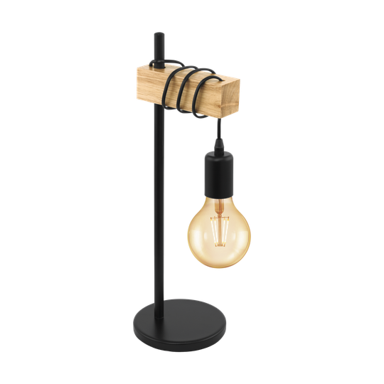 Townshend table lamp (sort)