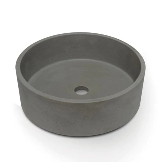 Bathco Pesquera BolleservantØ40cm - Betong Lys grå