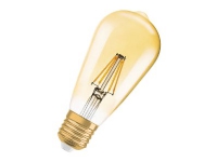 OSRAM Vintage 1906 - LED-filament-lyspære - form: ST64 - klar finish - E27 - 7 W (tilsvarende 54 W) - klasse E - varmt hvidt lys - 2400 K
