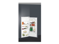Whirlpool ARG 7341 - Køleskab med fryseenhed - til indbygning - niche - bredde: 56 cm - dybde: 55 cm - højde: 122.5 cm - 189 liter - Klasse F - inox