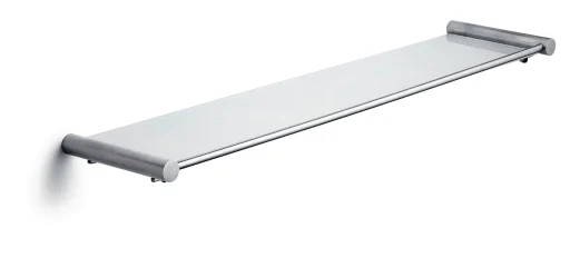 Pressalit glasshylle, 58,8x13,5 cm, rustfritt stål