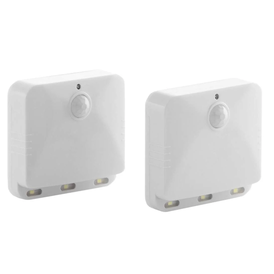 2x LED-lamper med Bevægelsessensorer