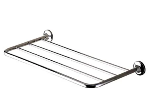 Hefe Ascot Håndklehylle 604x304 mm, Krom