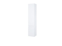 Luna højskab, hvid - Hvid højglans, b300 x d265 x h1400 mm