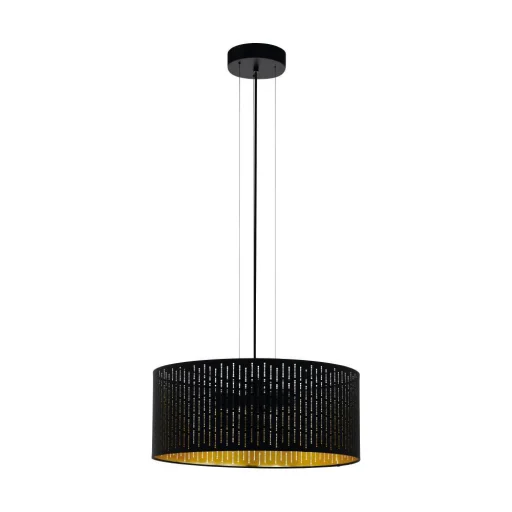 Varillas Pendel Ø530 sort/gull, E27, 3X40W