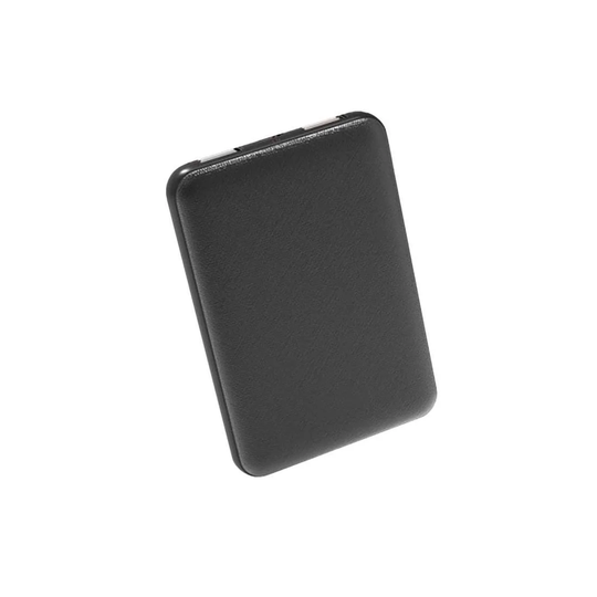 Powerbank, 5000 mAh - Sort