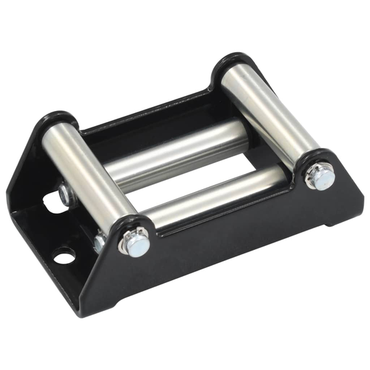 vidaXL wirestyring med 4 ruller stål 3500-4500 lbs