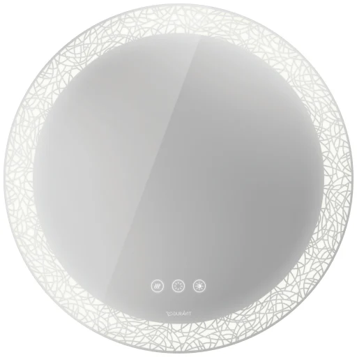Duravit Happy D.2 Plus speil med lys, 700Ø