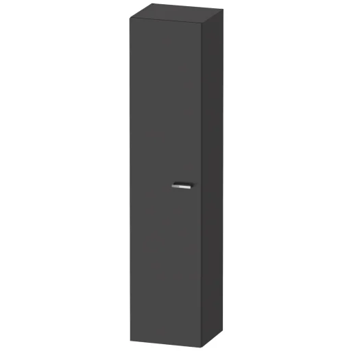 Duravit XBase høyskap, 176 cm, matt grafitt