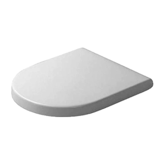 Duravit Starck 3 Toalettsete - Soft Close Hvit