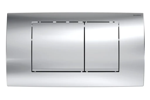 Geberit Betjeningsplate Twinline 30, krom/matkrom (for eldre sisterner)
