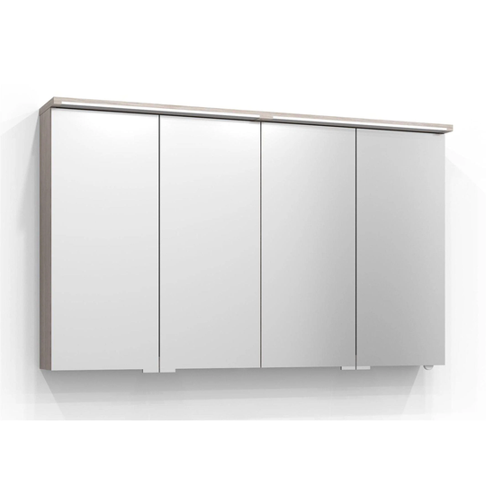 Svedbergs Skuru Speilskap med Servantlys 120cm / Blond eik