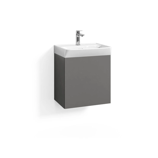 Svedbergs Skapa D35 Skuff Slim Servantskap 50cm / Skifergrå