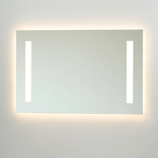Loevschall Kvintox speil med dimbar LED lys, 100x65 cm