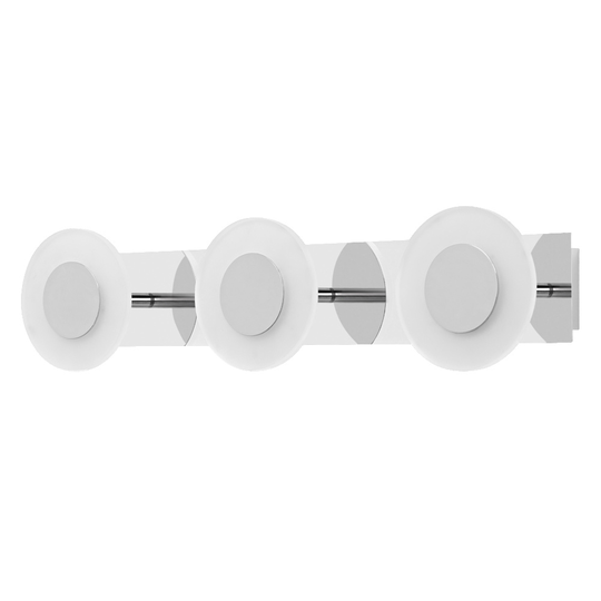 Smart+ wall Orbis Wave IP44 TW 52cm Chrome 3x5W 1800Lum