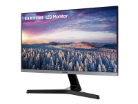 Samsung S24R350FZU - LED-skærm - 24 (23.8 til at se) - 1920 x 1080 Full HD (1080p) @ 75 Hz - IPS - 250 cd/m² - 1000:1 - 5 ms - HDMI, VGA - mørkegrå/blå