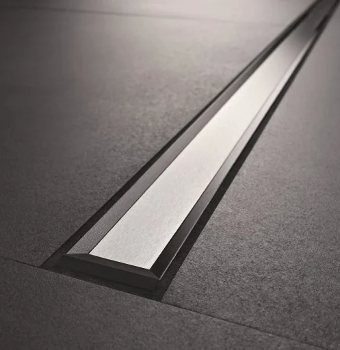 Geberit CleanLine20 avløpsrenne 30-90 cm i antrasitt/stål