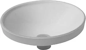 Duravit Architec servant Ø37,5x14,5 cm, u/kranhull, hvit