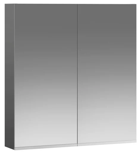 Ifö Option speilskap OSSN60 600x640 mm Matt Granittgrå