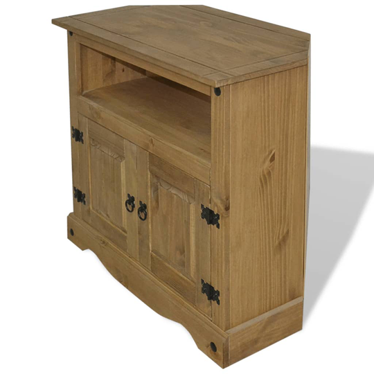 vidaXL konsolbord Corona-serien 80x43x78 cm mexicansk fyrretræ
