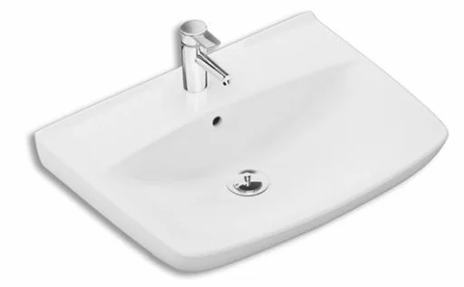 Ifö Spira Servant 60x44,5 cm, m/tapphull og overløp