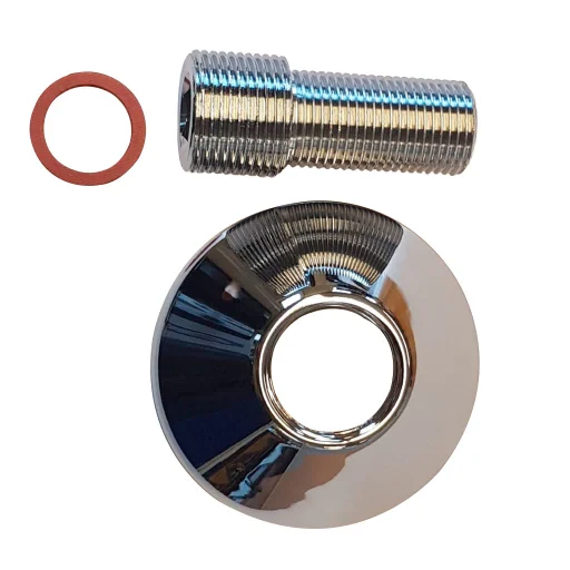Dusjkupling m/rosett 3/4" -1/2" 60mm