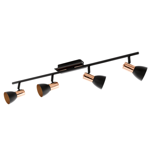 Barnham 4 LED (kobber)