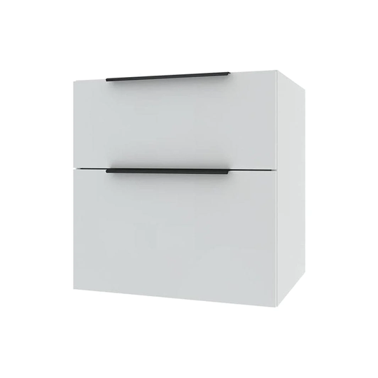 Korsbakken Big Kommode 2 Skuffer Hvit Matt / 60cm