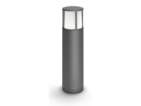 Philips myGarden Stander-/søjlelampe, Udendørs piedestal/postbelysning, Anthracit, Hvid, Aluminium, IP44, Have, Terrasse, II