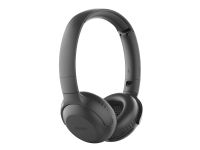 Philips UpBeat TAUH202BK - Hovedtelefoner med mik. - på øret - Bluetooth - trådløs - sort