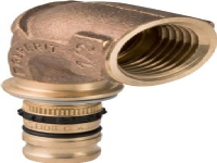 Geberit Mepla bøjning 90° med indvendigt gevind d=26 mm Rp=1