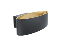 EGLO MACCACARI LED VÆG L270 SORT/GULD
