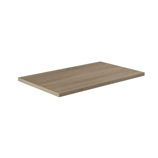 Korsbakken Benkeplate Laminert Grå eik / 80cm