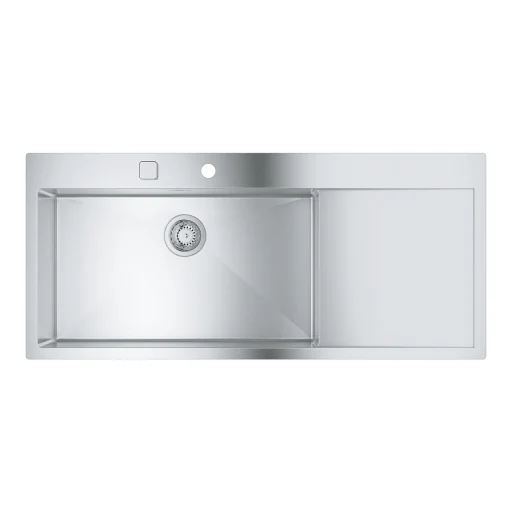 Grohe K1000 kjøkkenvask 116x52 cm, venstre, rustfritt stål