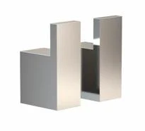 Frost Quadra Håndkle-krok 22 mm, Krom - 2 stk.