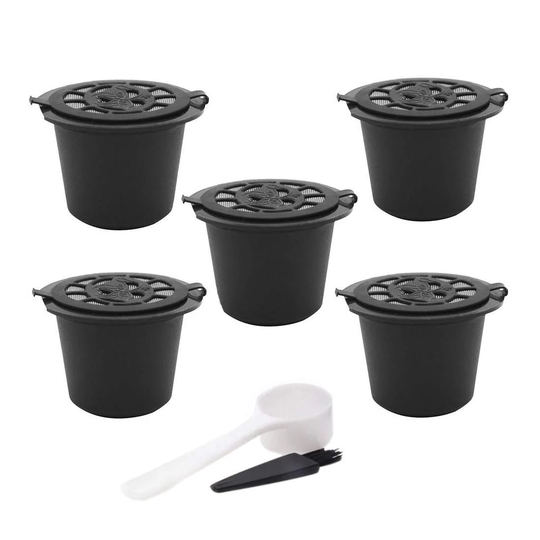 5x genanvendelige kaffekapsler